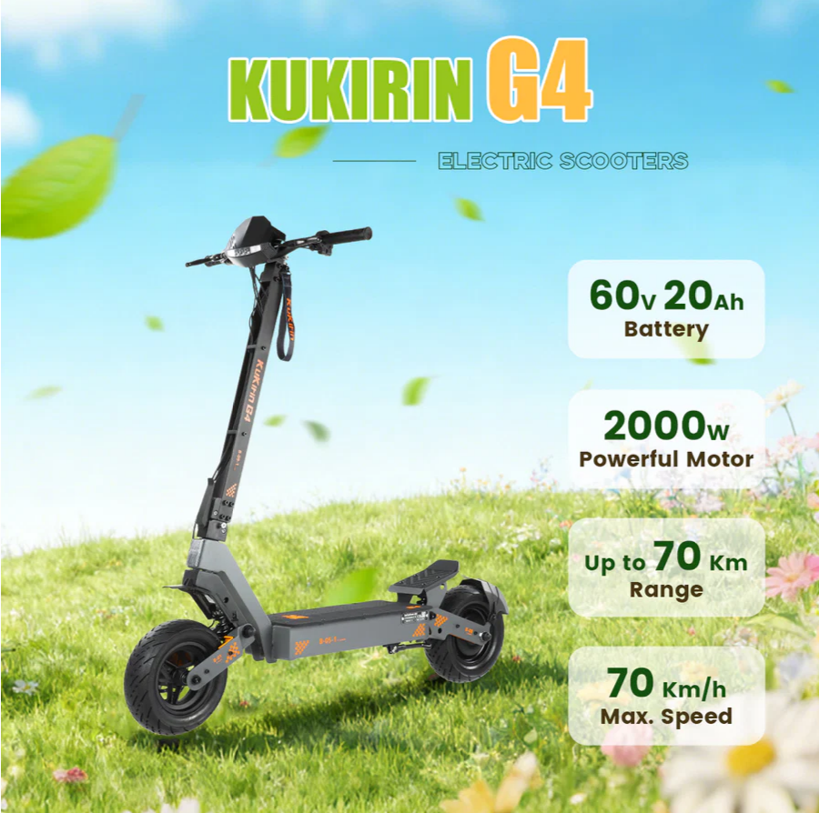 Elektrická kolobežka Kugoo Kirin G4 model 2026 - 2000W